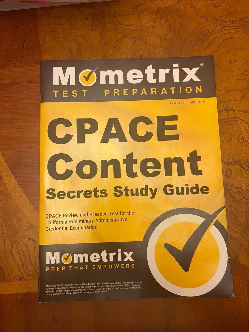 Mometrix CPACE Content Secrets Study Guide: CPACE Review and Practice Test for t